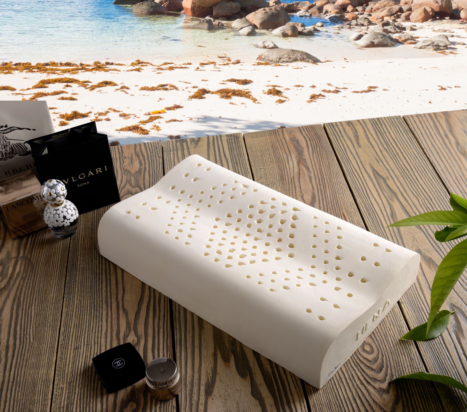 越南品牌莲亚LIENA正品授权 天然乳胶枕 6-12岁儿童乳胶枕头