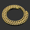 Chain hip-hop style, fashionable necklace, Aliexpress, diamond encrusted, European style, wholesale