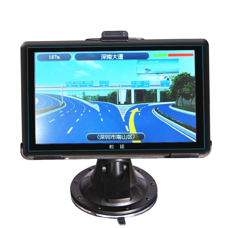 汽车车载导航仪贴膜 20款轩逸朗逸迈锐宝高清膜帝豪GS思域保护膜