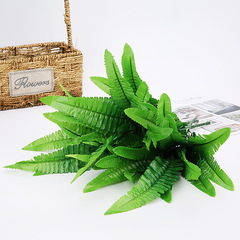 批發仿真綠植 波斯蕨類植物婚慶背景牆配飾插花配材假草波斯排草