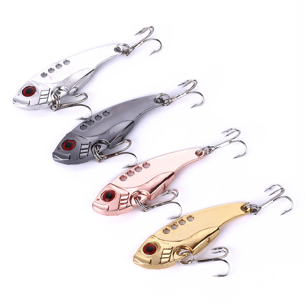 2 Pcs Sinking Lipless Crankbait Lures 65mm 11g Hard Baits Bass Pike Crappie Fresh Water Fishing Lure