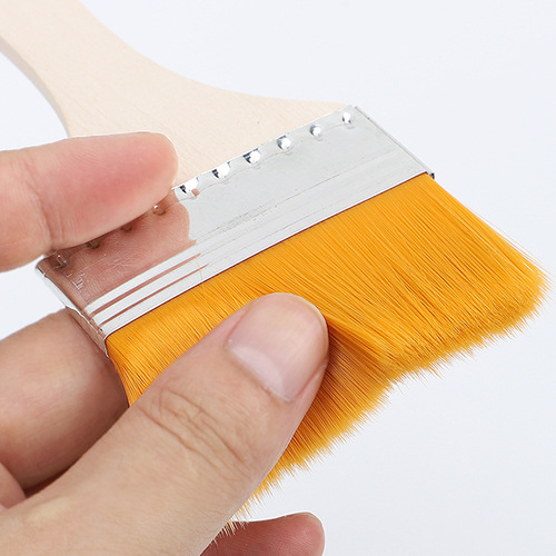 Factory direct supply of No. 1-12 nylon bristled oil painting brushes, nylon bristled brushes, acrylic brushes, various specifications of brushes