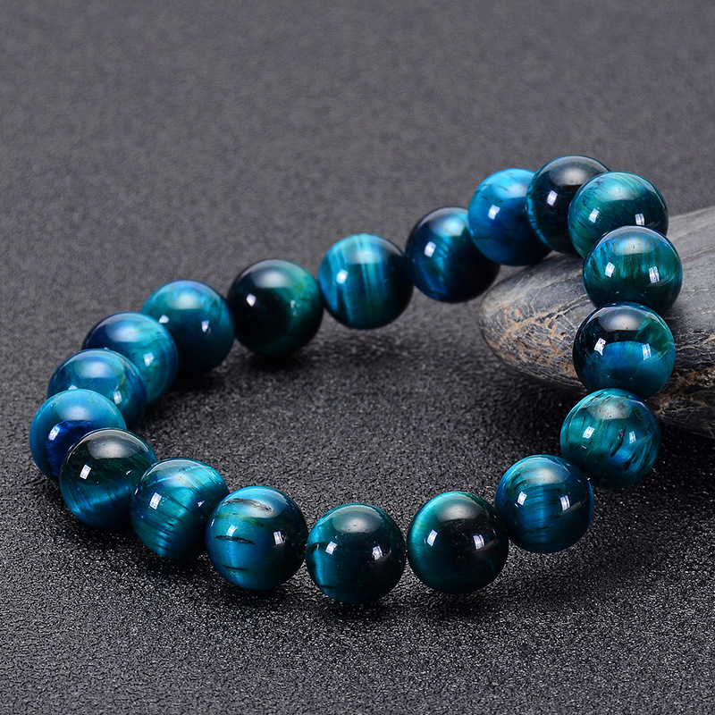 Fashion Gradient Color Natural Stone Beaded Men's Bracelets Men Beaded Bracelets display picture 2