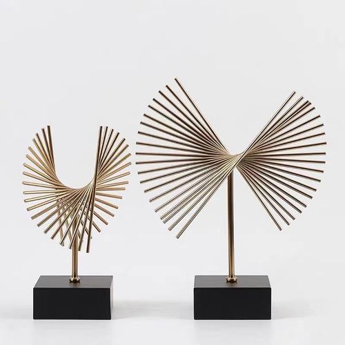 European-style light luxury decorative office desk high-end TV cabinet decoration wine cabinet home decor item