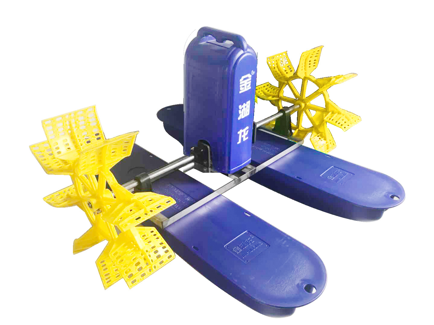 YC-0.75 二叶轮水车式增氧机水产养殖设备  水产养殖排污厂家批发