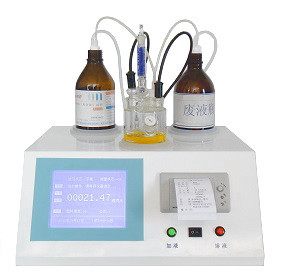 库仑电量法微量水分测定仪/卡尔费休水分仪/全自动微量水分测定仪