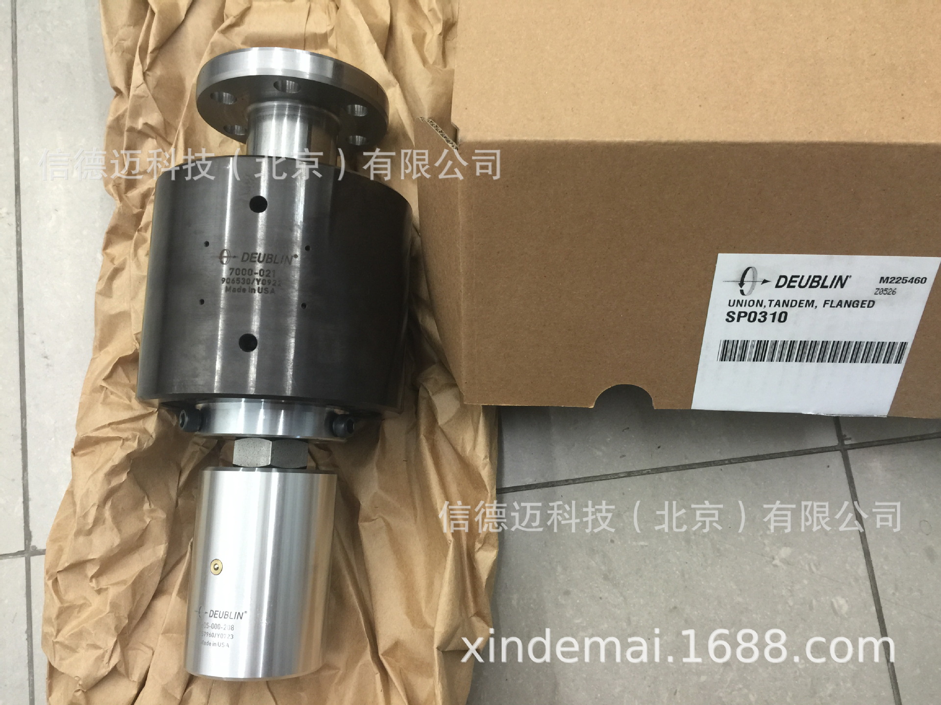 Deublin杜博林 乙烯挤出机  造粒机 橡胶设备配套旋转接头 SP0310