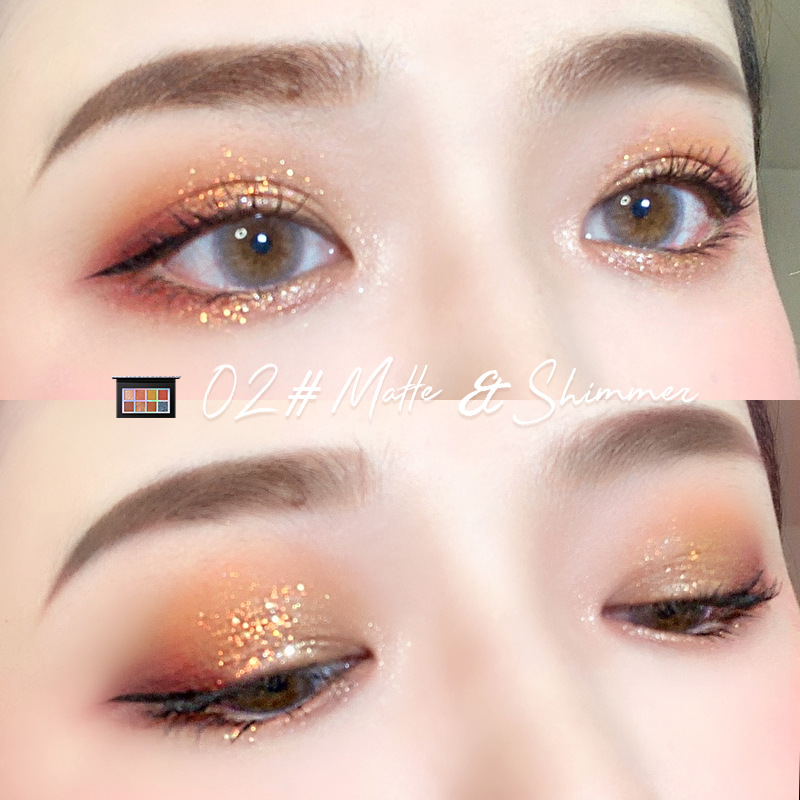 romaticcolor浪漫色彩流星赶月眼影盘