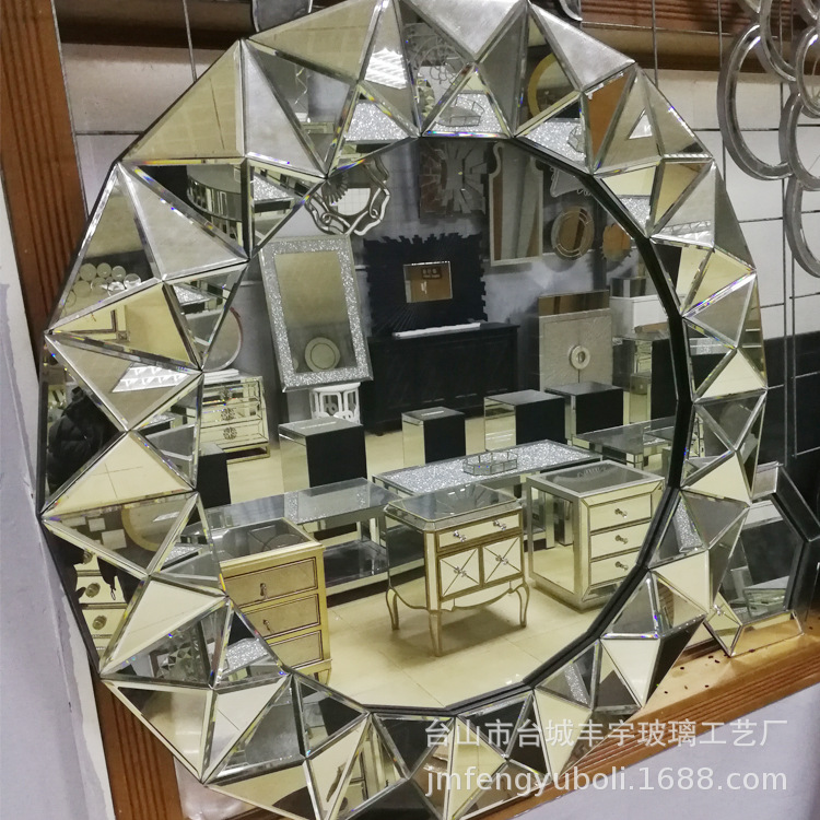 精美透视挂镜 装饰玻璃镜子 精简落地镜欢迎订购