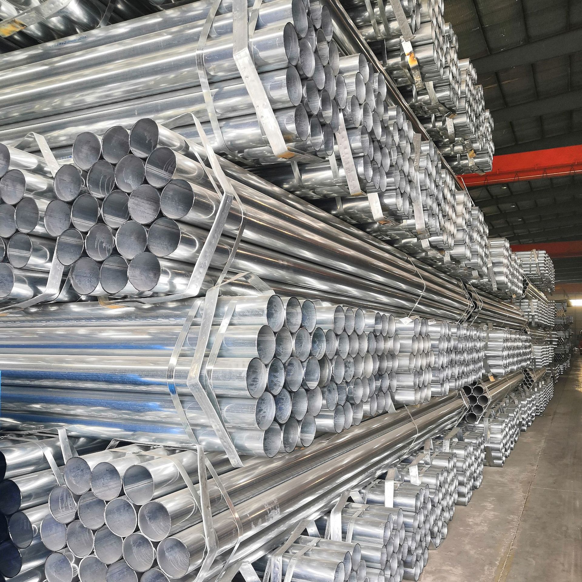 江苏 镀锌管 广告牌用 护栏围挡 热镀 冷镀圆管