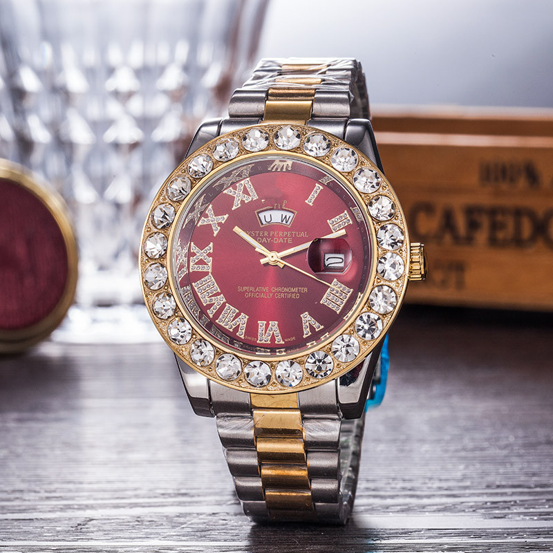 Jewelry Pattern Unisex Gender Casual, Elegant Style Casual Elegant Jewelry Horseshoe Buckle Quartz Men's Watches