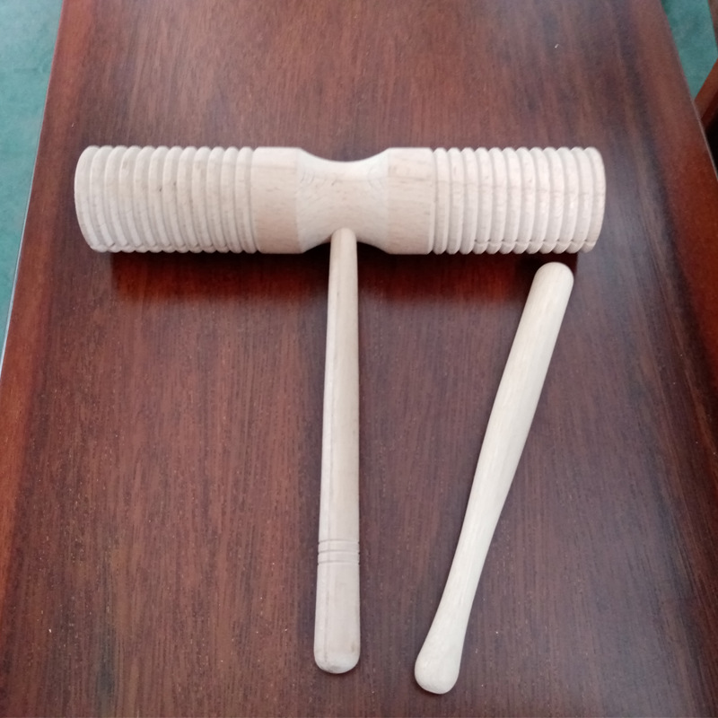 Instrumento de percusión para Niños bajo alto doble tubo de sonido registro doble tubo de sonido instrumento musical para niños juguete de enseñanza de jardín de infantes. 14
