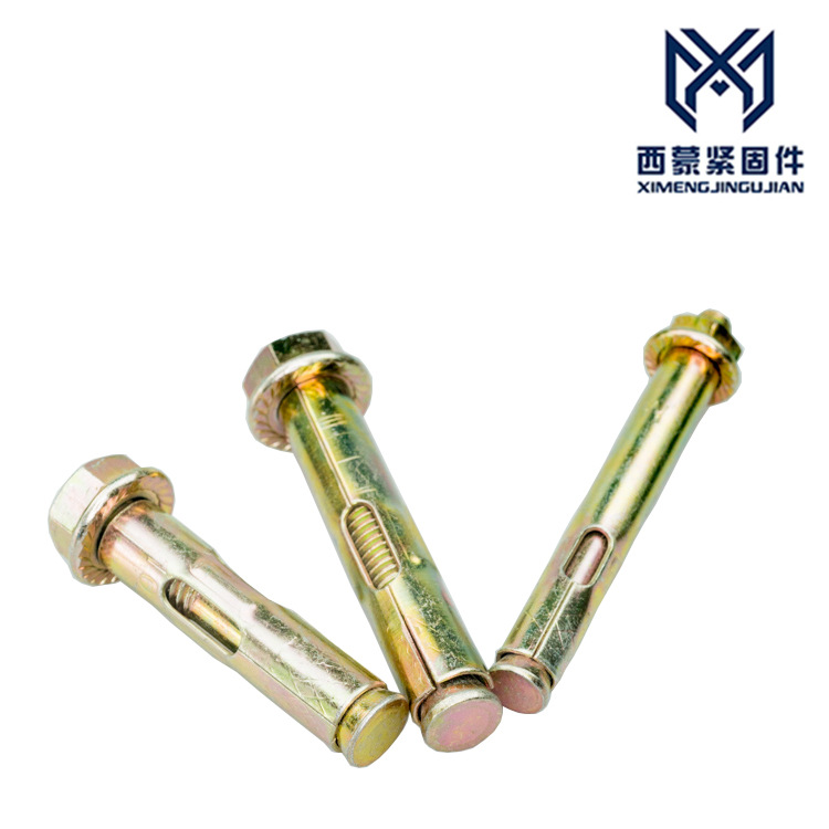 厂家直销现货供应 法兰套管壁虎 法兰套管膨胀螺丝