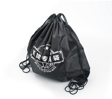 深圳工厂低价批发加印图案户外篮球包足球包 多功能运动束口包