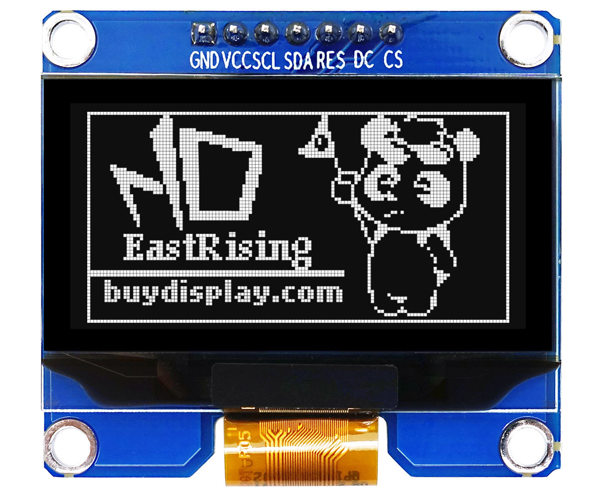 Serial SPI I2C White 1.5 inch