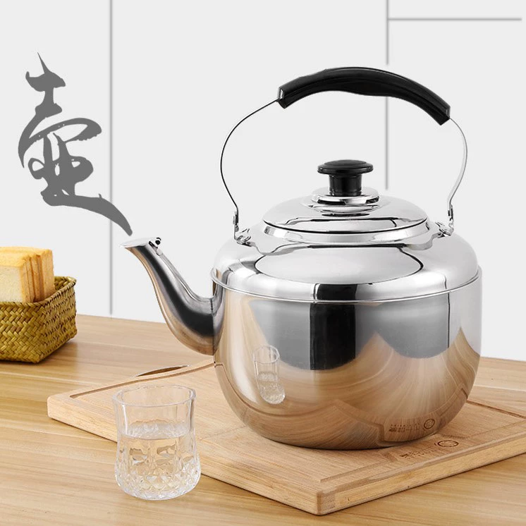 Apple, capacious electromagnetic teapot stainless steel