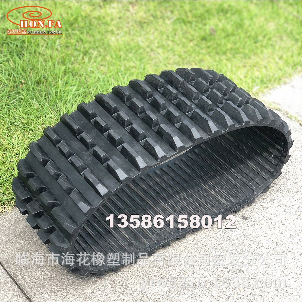 来图定制 同步带履带 机器人履带 侦探机器人特种橡胶履带