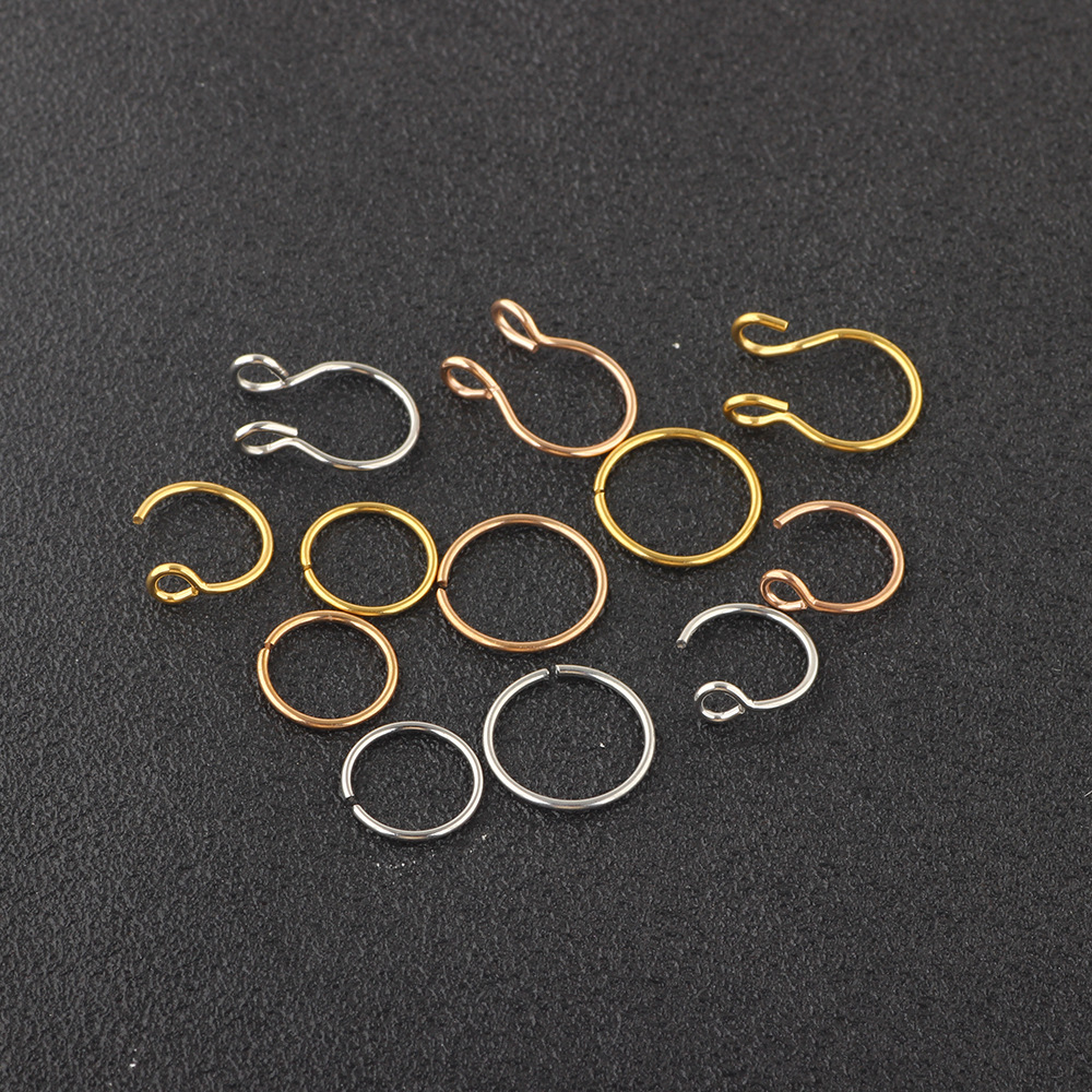 Labret piercing jewelry detail image