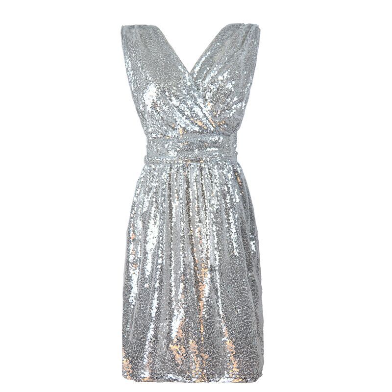 Wholesale Women Clothing Sequin Small Dresses