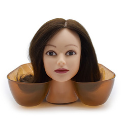 肩托藥水槽托盤捲髮燙染接水盤髮廊專用染髮透明肩托美發工具批發