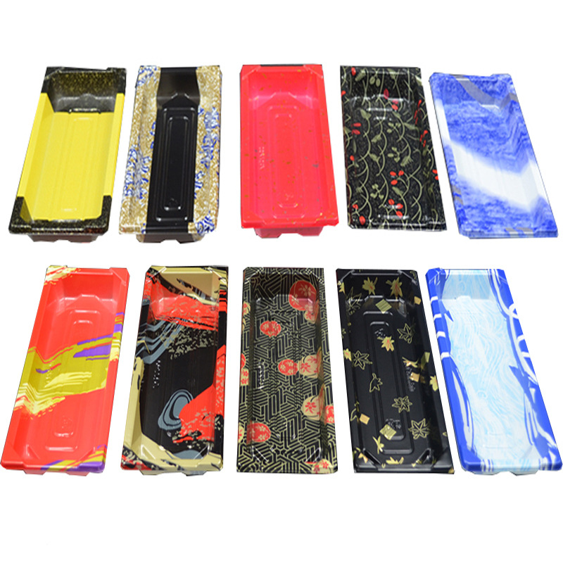 特价2290寿司盒2号日式便当寿司打包盒刺身生鱼片寿司包装盒批发