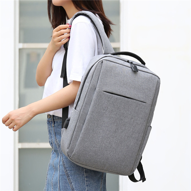 2020 New Fashion Trendy Schoolbag Men's and Women's Computer Backpack Oxford Cloth Business Backpack Simple All-match Backpack