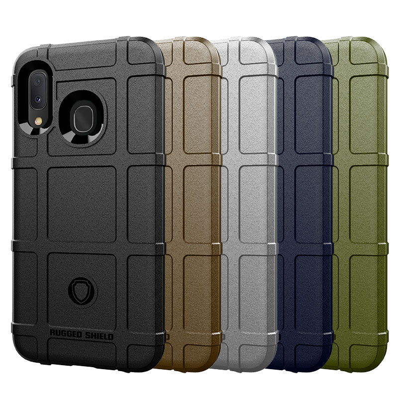 适用护盾三星A20E手机壳三星A10E保护套M01S全包加厚防摔软壳套