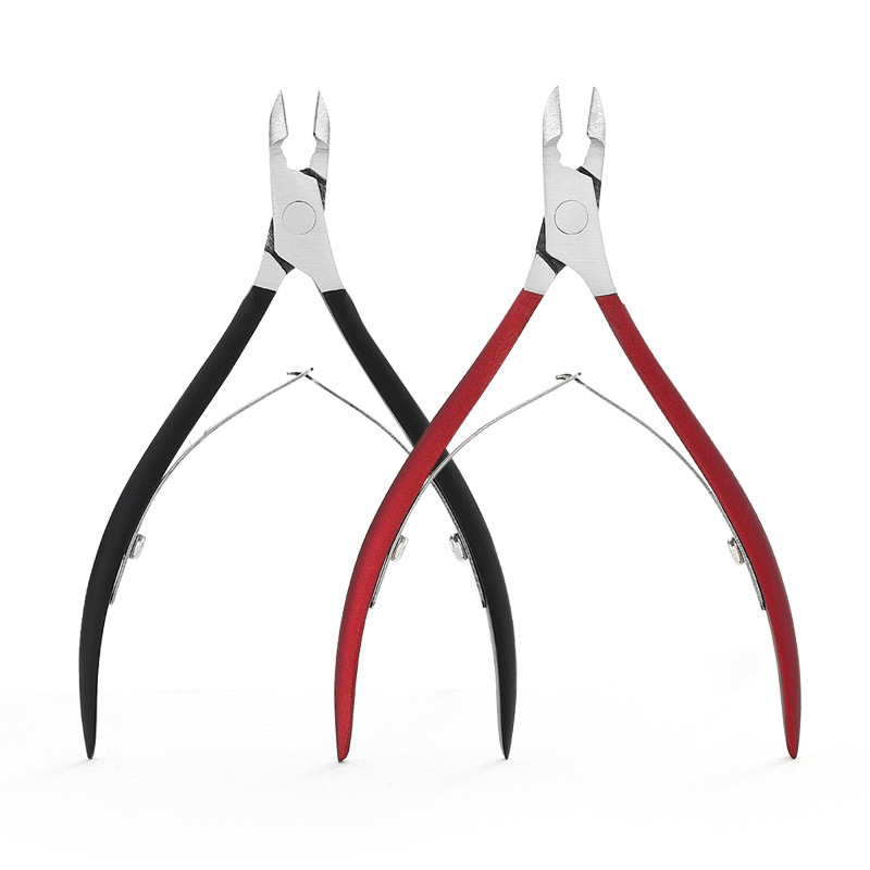 Stainless steel dead skin scissors