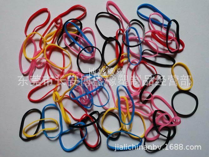 TPU彩色橡皮筋 彩色橡胶圈 彩色胶圈