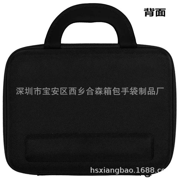 Factory direct universal multifunctional tablet computer EVA hard bag laptop ultra portable briefcase Black