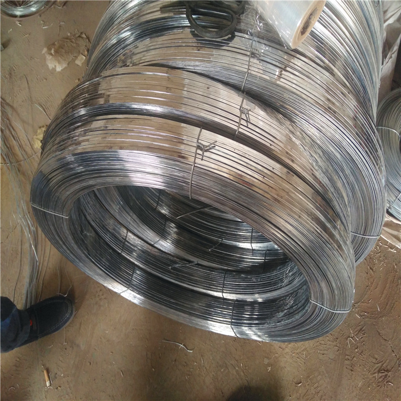 镀锌丝 电镀锌铁丝 冷镀锌丝 镀锌扁丝 椭圆丝。