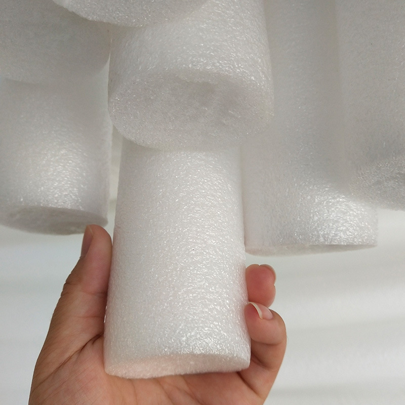 支持定制 圣诞花圈内置填充实心泡沫棒白色epe珍珠棉软质弹性棉柱