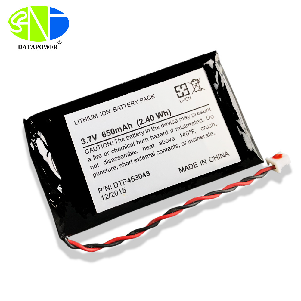 DTP453048  3.7V 650mah蓝牙音箱可充电聚合物锂电池长续航高容量