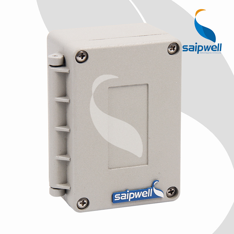 赛普铸铝防水盒100*68*50地埋防腐铸铝接线盒 地下停车应急照明盒
