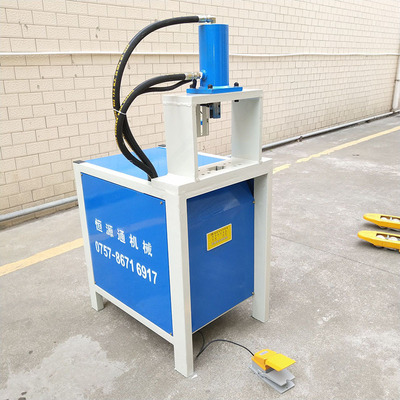 快速冲孔机开角机不锈钢镀锌管铝合金冲V口机 P型管 蛋型管冲割机