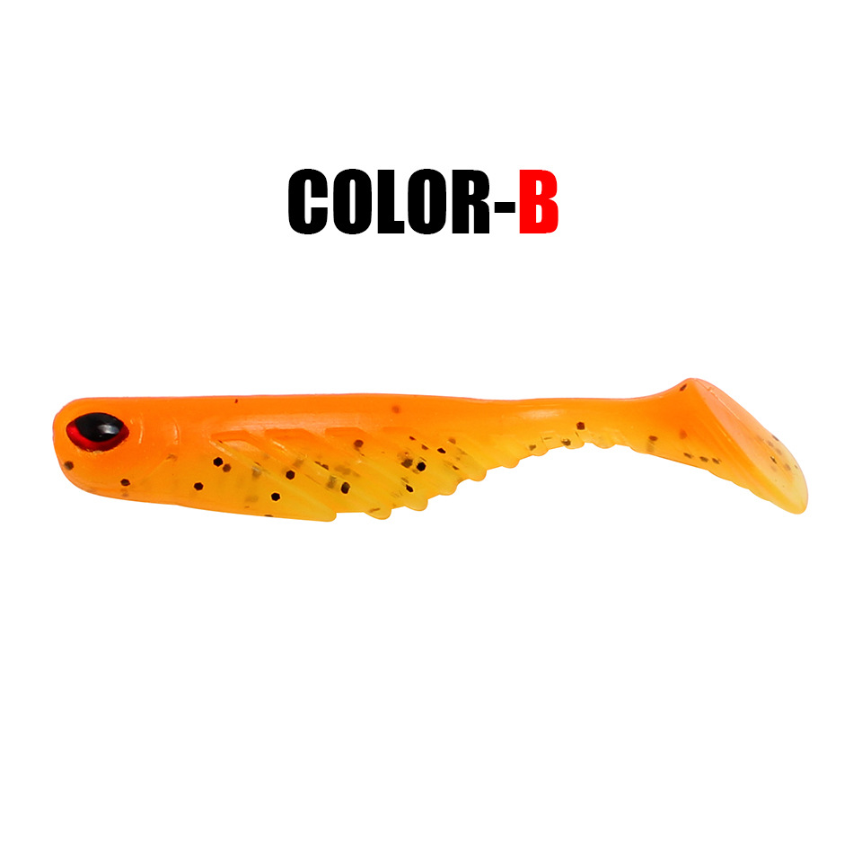 Suspending Paddle Tail Fishing Lures Soft Baits Bass Trout Fresh Water Fishing Lure