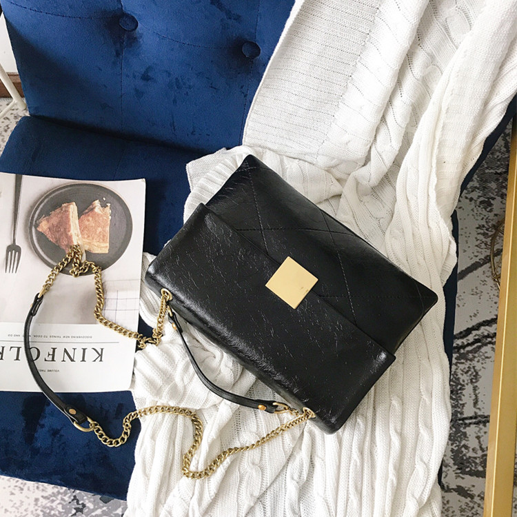 网红女包20潮流新款小香风链条包韩版简约百搭单肩包多隔层斜挎包|ru