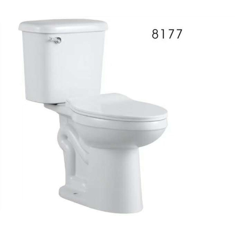 Manufacturer wholesale siphonic split toilet, ceramic seat toilet, simple flush toilet, household flush toilet undefined