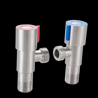 304不鏽鋼角閥 三角閥三通八字閥冷熱加厚加長止水閥批發廠家直銷