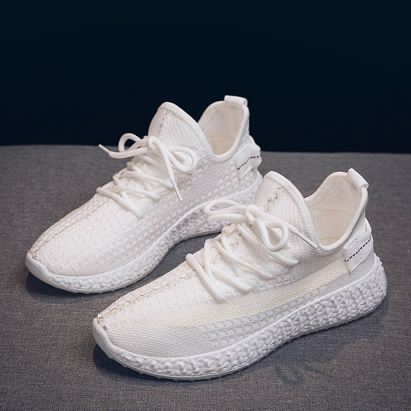 Coconut shoes female sports summer breathable 2019 new wild INS tide old man full star small white running shoes