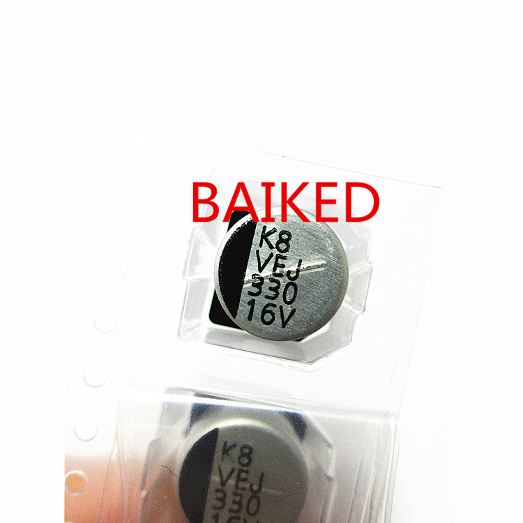 VEJ331M1CTR-1010 SMD 10x10mm K8 VEJ 330 16V 330UF 20%