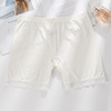 Silk lace safe protective underware, summer thin trousers for elementary school students, shorts