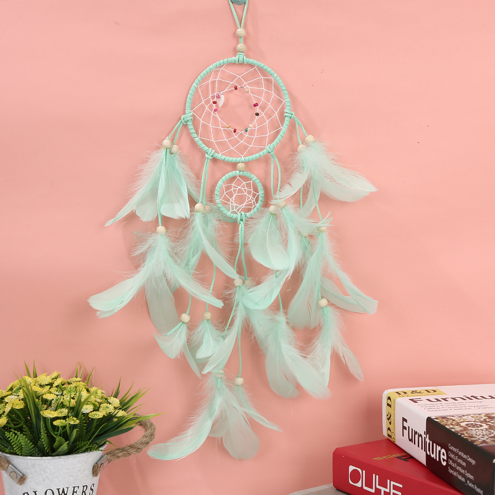 Dreamcatcher Feather Metal Wind Chime display picture 1