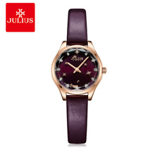 JULIUS聚利时手表风简约时尚满天星手表防水石英手表 女JA-1177