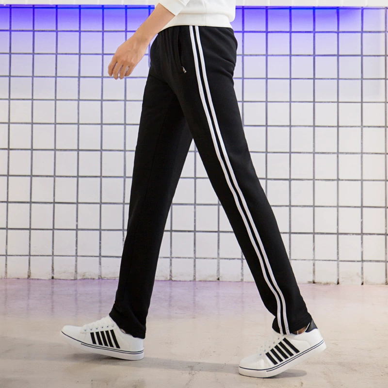 Брюки флисовый костюм для учащихся начальной школы, оверсайз, свободный прямой крой, плюс сайз, корейский стиль