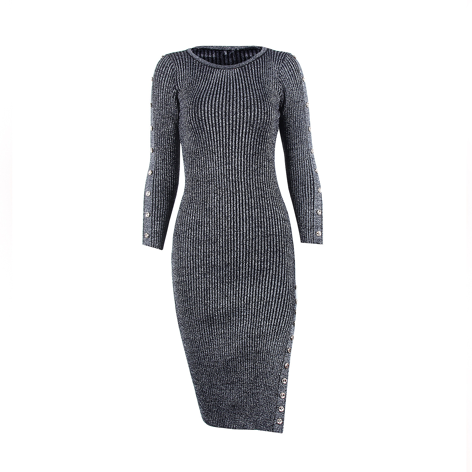autumn and winter sexy knitted slim sweater skirt NSMY15992