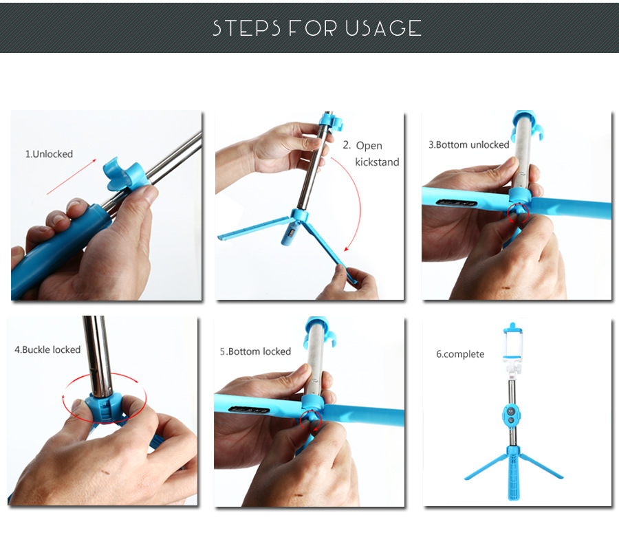 Perche selfie en Acier inoxydable - Ref 3386367 Image 12
