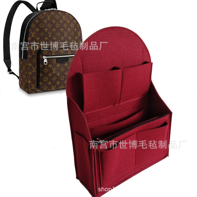 厂家直销 2018毛毡包背包内胆收纳包化妆包洗漱包 包中包大容量