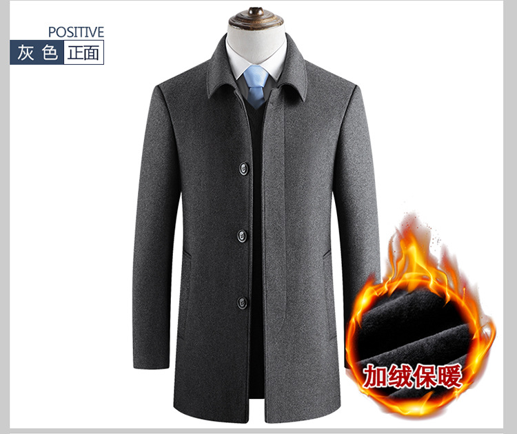 Manteau homme en Laine - Ref 3419045 Image 22