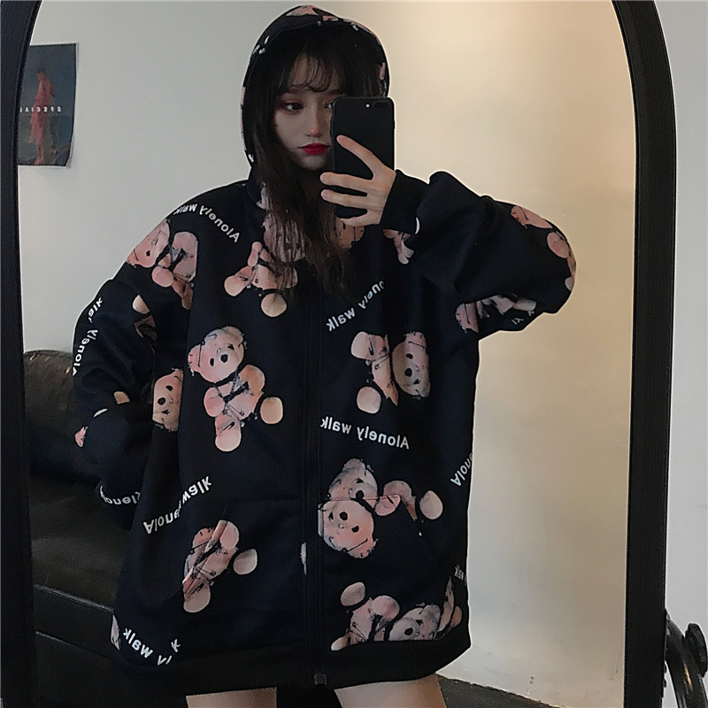 Bear Hooded Sweatshirt